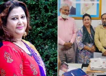 ছেলের নামে মামলা, রিনা খান গেলেন বিএনপির অফিসে