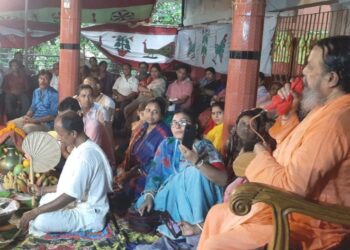 সীতাকুণ্ড শঙ্কর মঠে স্বামী ব্রহ্মানন্দের আবির্ভাব ও তিরোধান উৎসব উদযাপন