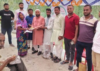 ভাটিখাইনে সামাজিক উন্নয়নে একতাবদ্ধ নানা মতের মানুষ