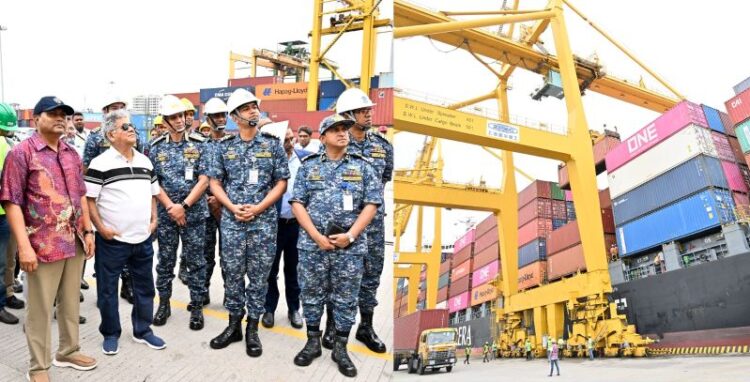 চট্টগ্রাম ড্রাই ডকের ব্যবস্থাপনায় চট্টগ্রাম বন্দরের এনসিটিতে কনটেইনার হ্যান্ডলিংয়ে অগ্রগতি