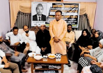 নুরুল আবছার চৌধুরীর নামে সড়কের নামকরণের দাবি