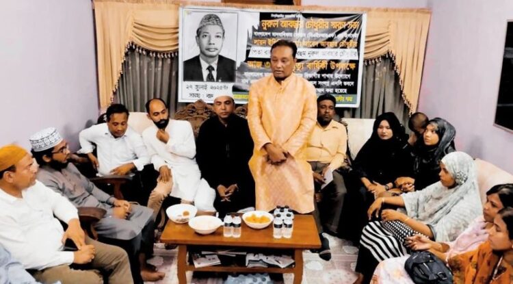 নুরুল আবছার চৌধুরীর নামে সড়কের নামকরণের দাবি