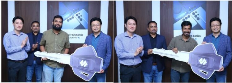 মোটরবাইক পেলো স্যামসাংয়ের ‘দ্য গ্র্যান্ড ইনভাইট’ ক্যাম্পেইনের জয়ীরা