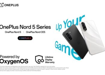 লাইফটাইম ডিসপ্লে ওয়ারেন্টিসহ সারা দেশে পাওয়া যাচ্ছে ওয়ানপ্লাস নর্ড ৫ সিরিজ