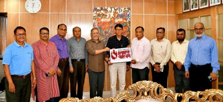 চবি লেখক পরিষদের লোগো উন্মোচন