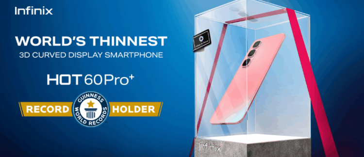 হট ৬০ প্রো প্লাসের মাধ্যমে গিনেস রেকর্ডে নাম লেখাল ইনফিনিক্স