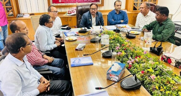 শারদীয় দুর্গোৎসব উদযাপনে চসিকের প্রস্তুতি সভা