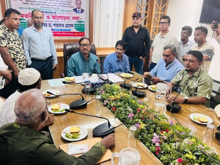 সম্মিলিত প্রচেষ্টার মাধ্যমে ট্রাফিক ব্যবস্থার উন্নয়ন করতে হবে: মেয়র শাহাদাত