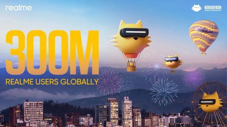 বিশ্বজুড়ে ৩০ কোটি ব্যবহারকারীর মাইলফলক অর্জন রিয়েলমির