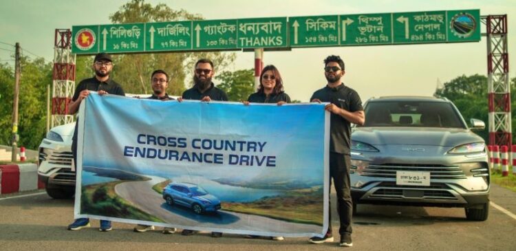 ক্রস-কান্ট্রি এন্ড্যুরেন্স ড্রাইভে নয়া ইতিহাস গড়ছে বিওয়াইডি সিলায়ন ৬