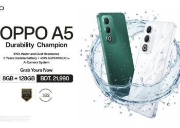 অপো এ৫’-এর নয়া ৮ জিবি + ১২৮ জিবি ভ্যারিয়েন্ট এখন বাংলাদেশে