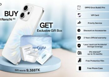 রেনো১৪ ফাইভজিতে উইন গিফটস অফার আনল অপো