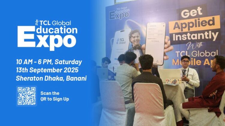 শনিবার বনানীতে টিসিএল গ্লোবাল এডুকেশন এক্সপো