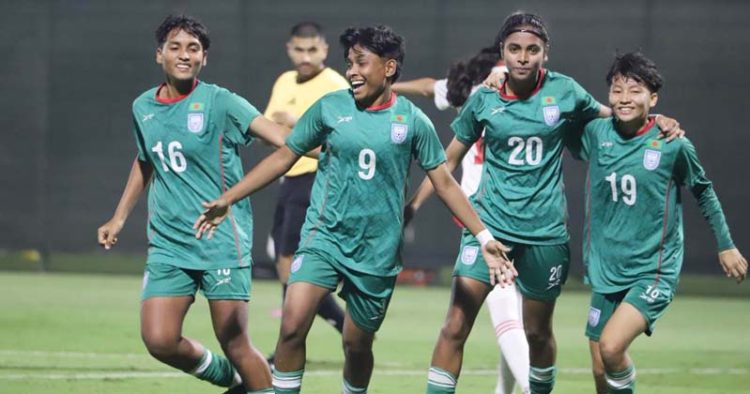 আরব আমিরাতের বিপক্ষে বড় জয় বাংলাদেশের নারীদের
