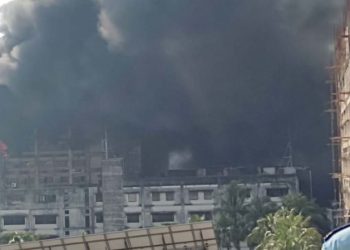 সিইপিজেডে পোশাক কারখানায় ভয়ানক আগুন
