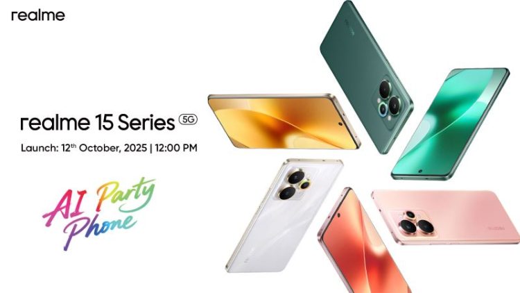 এআই পার্টি ফোন আনছে রিয়েলমি ১৫ সিরিজ