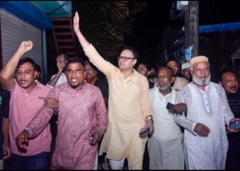 গণতন্ত্র পুনরুদ্ধার ও বৈষম্য দূরীকরণে মাঠে সাঈদ আল নোমান