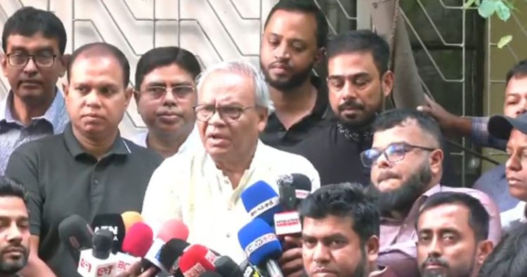 গণভোটে ‘না’ বলার সুযোগ কোথায়, প্রশ্ন রিজভীর