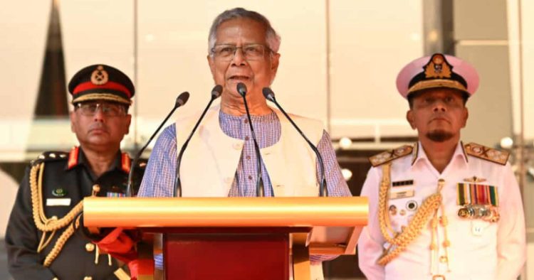 নির্বাচনের মাধ্যমে নতুন বাংলাদেশের যাত্রা শুরু হবে : প্রধান উপদেষ্টা