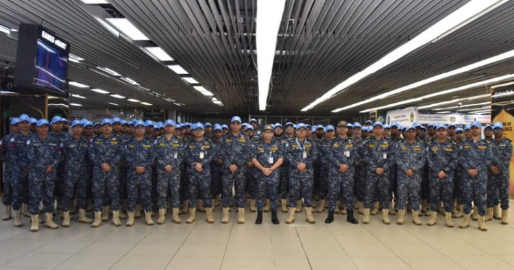 দক্ষিণ সুদানে জাতিসংঘ শান্তিরক্ষা মিশনে গেল নৌবাহিনীর ৯৯ সদস্য