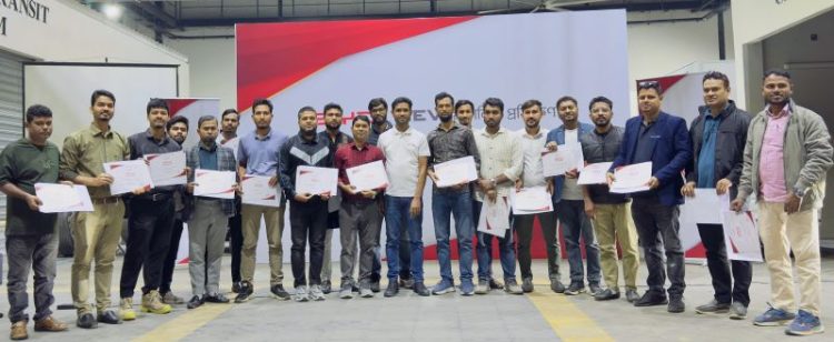 ইভি খাতে দক্ষতা বাড়াতে এনইভি মেকানিক ট্রেনিং প্রোগ্রাম চালু বিওয়াইডির