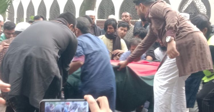 কবি নজরুলের পাশে চিরনিদ্রায় ওসমান হা‌দি