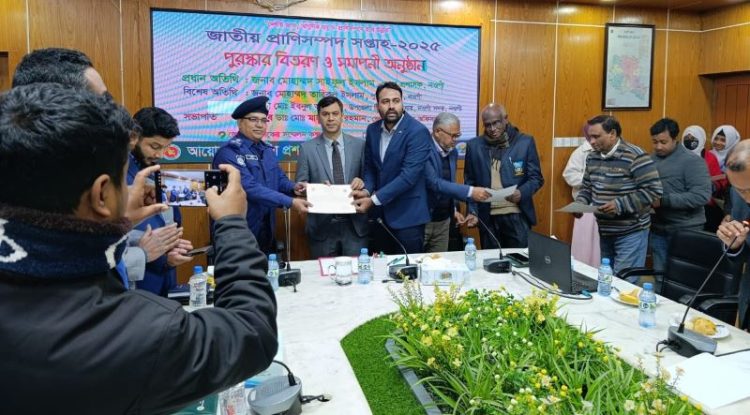 প্রাণি সম্পদ সপ্তাহে নওগাঁয় ঘাসফুলের দ্বিতীয় স্থান অর্জন