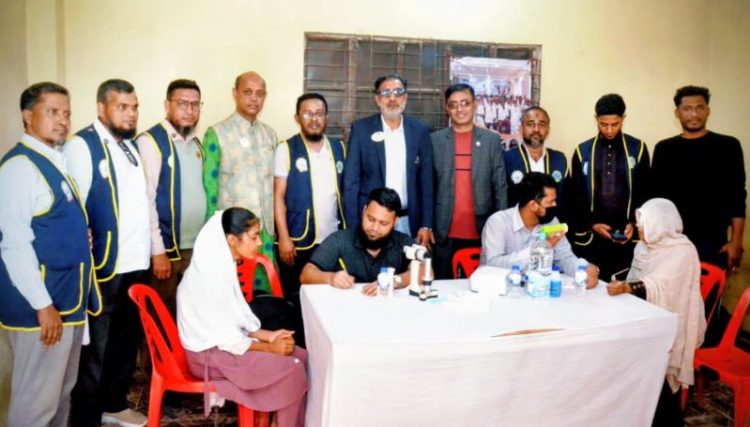 বরুমছড়ায় বিনামূল্যে চক্ষু চিকিৎসা সেবা ক্যাম্প অনুষ্ঠিত