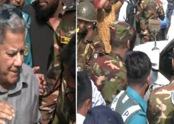 চট্টগ্রাম বন্দরে শ্রমিকদের তোপের মুখে নৌ-উপদেষ্টা