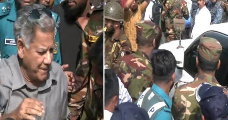 চট্টগ্রাম বন্দরে শ্রমিকদের তোপের মুখে নৌ-উপদেষ্টা