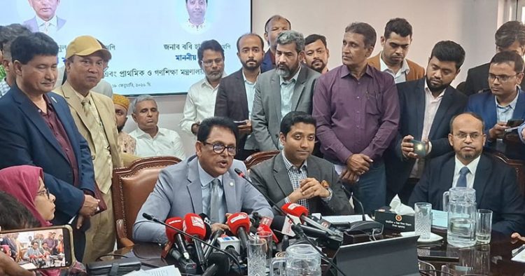 মব করে অটো পাস ও পরীক্ষা বন্ধ আর নয় : শিক্ষামন্ত্রী