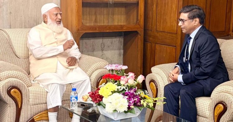জামায়াতের আমিরের সাথে ভারতের পররাষ্ট্র সচিবের সাক্ষাৎ