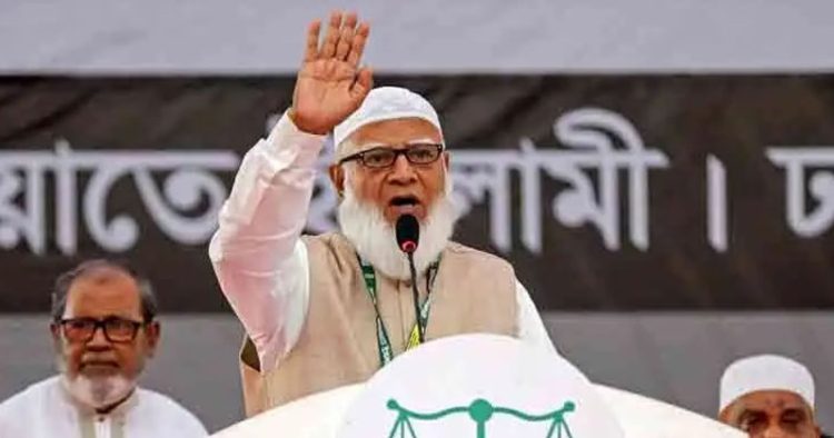 বিরোধী দল হিসেবে কাজ করার ঘোষণা জামায়াত আমিরের