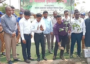 ডিসি পার্কে এক মাসে ১০ হাজার বৃক্ষরোপণের লক্ষ্য