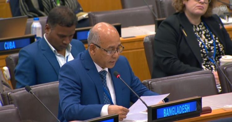 পার্বত্য চট্টগ্রাম চুক্তি বাস্তবায়নে সরকারের কার্যক্রম জাতিসংঘে তুলে ধরলেন পার্বত্য সচিব