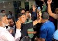 একীভূত ব্যাংকের টাকা ফেরত ও হেয়ারকাট বাতিলের দাবিতে খাতুনগঞ্জে আমানতকারীদের বিক্ষোভ