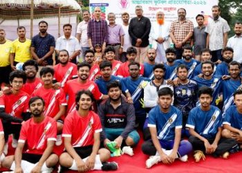 চুয়েটে আন্তঃবিভাগ ফুটবল প্রতিযোগিতা-২০২৬ শুরু