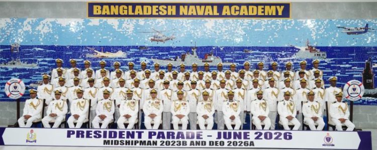 সার্বভৌমত্ব ও দেশমাতৃকার সুরক্ষায় সর্বোচ্চ ত্যাগ স্বীকারের শপথ নবীন নৌ কর্মকর্তাদের