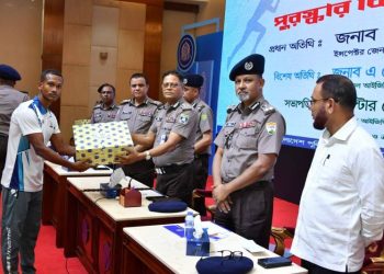 পুলিশ সপ্তাহ-২০২৬ : দৌড় প্রতিযোগিতায় ট্রিপল সাফল্য সিএমপির ইয়ামিনের