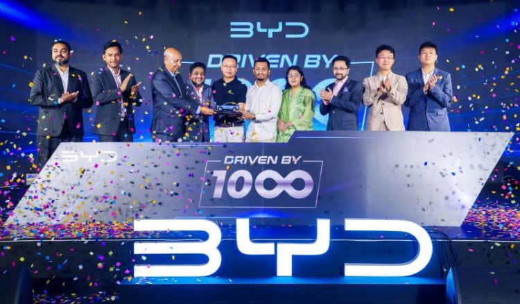 দেশের রাস্তায় এখন এক হাজারেরও বেশি বিওয়াইডি গাড়ি