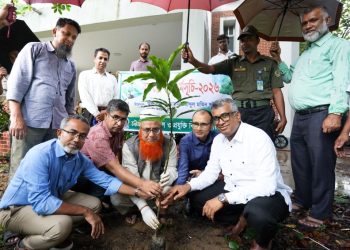 চুয়েটে বৃক্ষরোপণ কর্মসূচি-২০২৬ শুরু