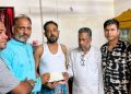 ইপিজেডে অর্থমন্ত্রী আমির খসরুর পক্ষে বিএনপির চেক বিতরণ