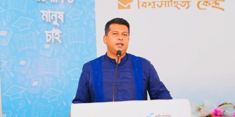 শিক্ষার সঙ্গে মূল্যবোধ ও দেশপ্রেম জরুরি : ডিসি জাহিদ