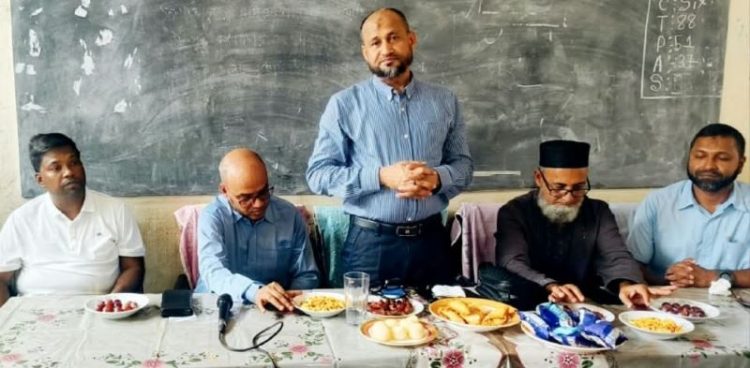 মোহাম্মদ নগর এইচকেসি উচ্চ বিদ্যালয়ের এডহক কমিটির পরিচিতি সভা অনুষ্ঠিত