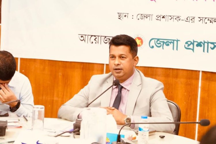 আজকের কাজ আজই শেষ করা পবিত্র দায়িত্ব : ডিসি জাহিদ