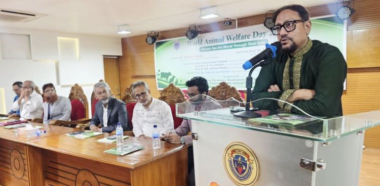 প্রাণীর কল্যাণে সিটি কর্পোরেশন ও সিভাসু যৌথভাবে কাজ করবে : মেয়র শাহাদাত