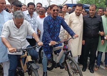 দেশের প্রথম সাইকেল ট্র্যাক চালু চট্টগ্রামে